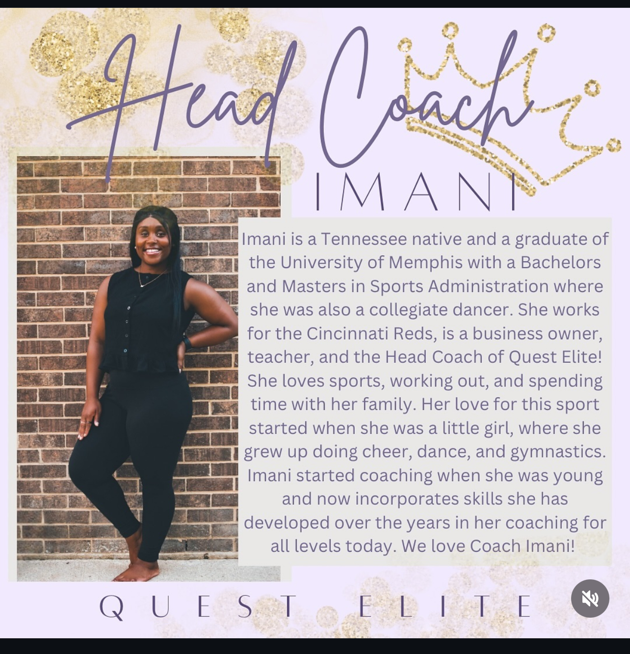 Head Coach Imani 